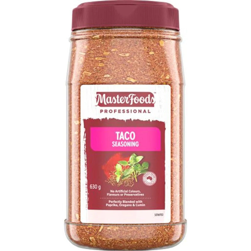 Masterfoods Professional Taco Seasoning 630g Bulk Size 403012 - SuperOffice