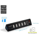 Mbeat 7 Port Usb 3.0 And Usb 2.0 Hub HUB-716 - SuperOffice