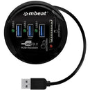 Mbeat Portable Usb 3.0 Hub And Card Reader MB-HCR518 - SuperOffice