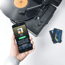 mbeat Uptown Retro Bluetooth Turntable & Cassette Player SPMB-MB-TR166BLK - SuperOffice