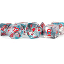 Metallic Dice Games Unicorn Resin Polyhedral Dice 7 Set Battle Wounds 680599384202 - SuperOffice