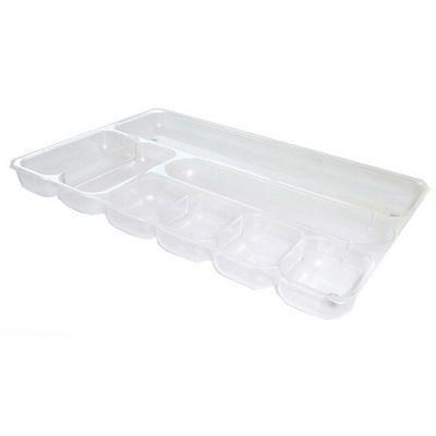Metro Drawer Organiser Snow/Crystal 2344088 - SuperOffice