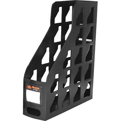 Metro Magazine File Black 234626 - SuperOffice