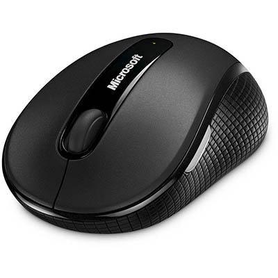 Microsoft 4000 Wireless Mobile Mouse Black D5D00007 - SuperOffice