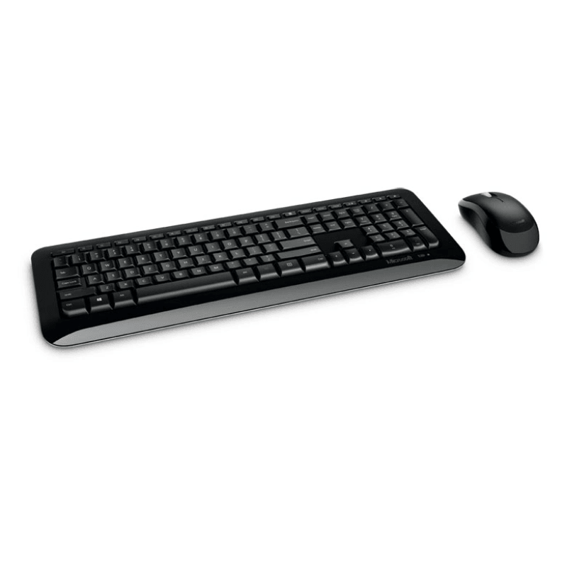 Microsoft 850 Wireless Keyboard And Mouse Black Bundle Set PY9-00018 - SuperOffice