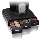 Mind Reader Anchor Coffee Pod Organiser 3 Drawer 36 Capacity Black TRY3PCBLK - SuperOffice