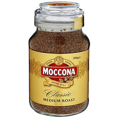 Moccona Classic Instant Coffee Medium Roast 200G Jar 4019299 - SuperOffice