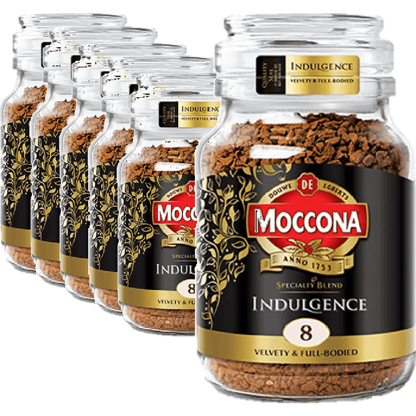 Moccona Indulgence Instant Coffee 200G Jar Specialty Blend Velvety Full Bodied Box 6 4001921 (Box 6) - SuperOffice