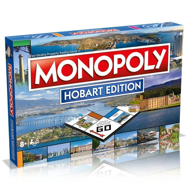 Monopoly City Editions Hobart Board Game WM02152-EN3-6 - SuperOffice
