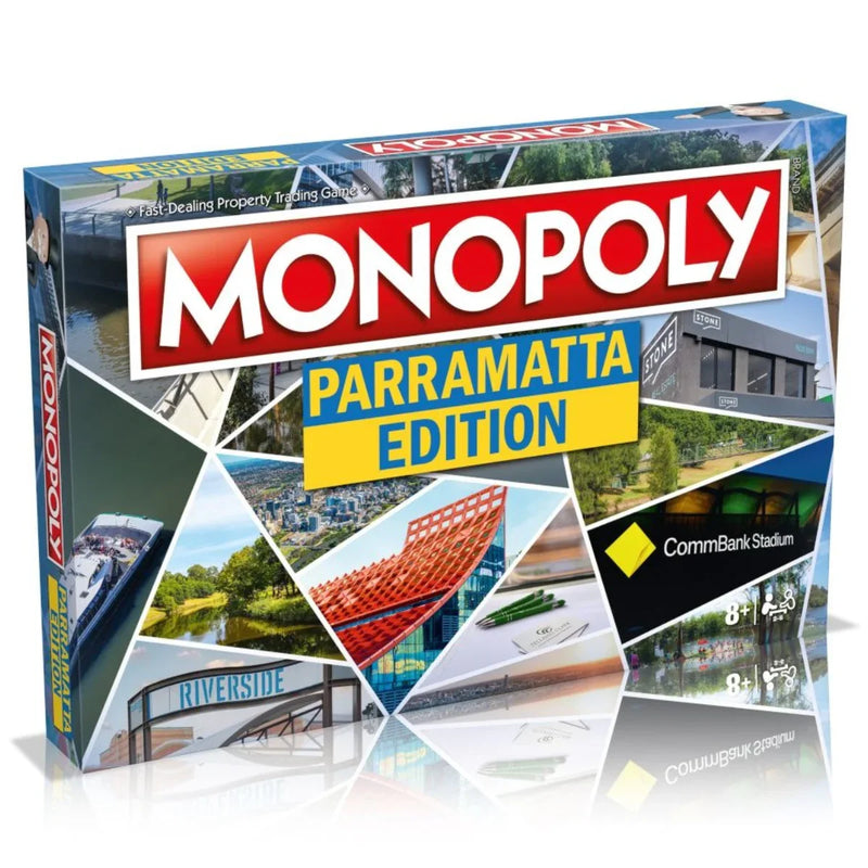 Monopoly City Editions Parramatta Board Game WM03797-EN3-6 - SuperOffice