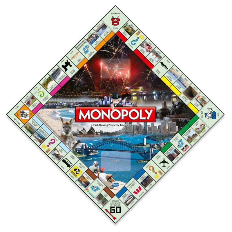 Monopoly City Editions Sydney Board Game 00073 - SuperOffice