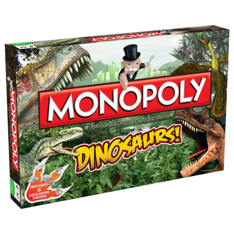 Monopoly Dinosaurs Edition Themed Board Game WM04251-EN1-6 - SuperOffice