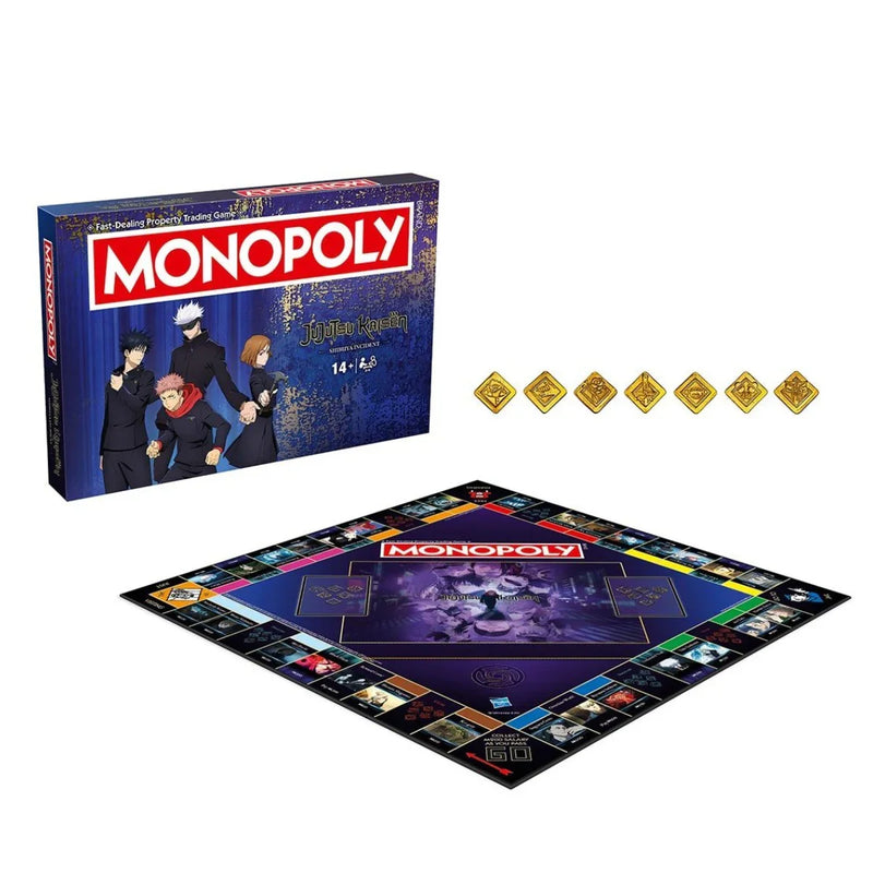 Monopoly Jujutsu Kaisen Board Game WM04688-EN1-6 - SuperOffice