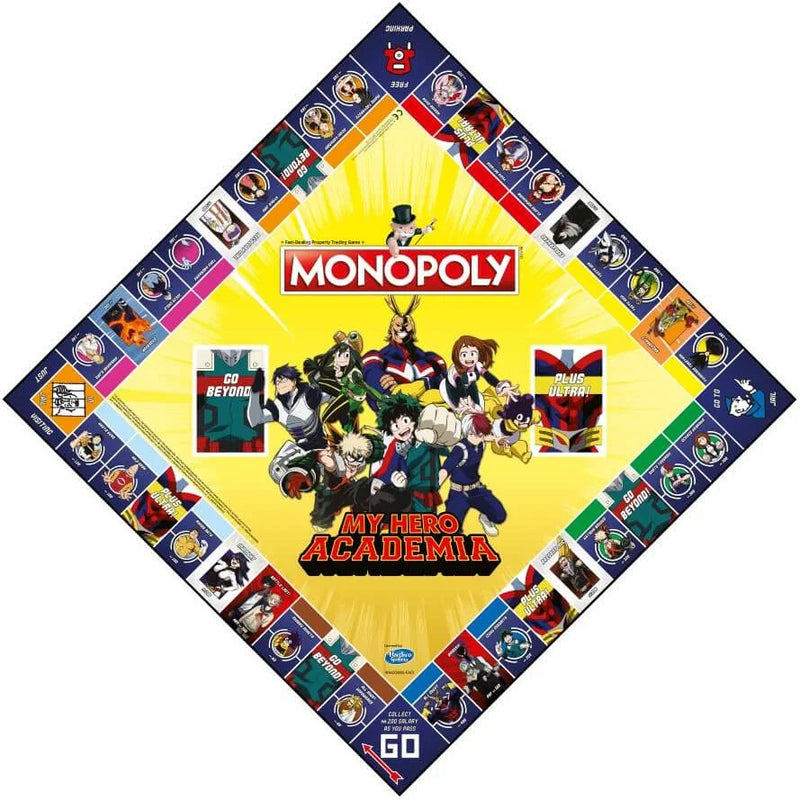 Monopoly My Hero Academia Board Game WM00826-EN3-6 - SuperOffice