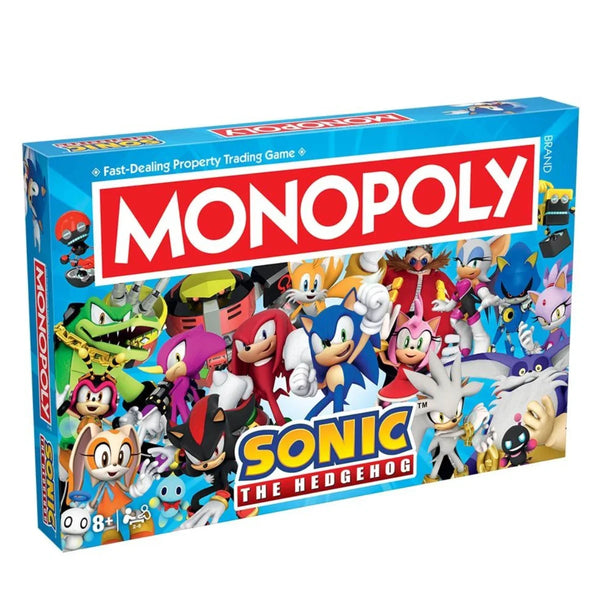 Monopoly Sonic the Hedgehog Board Game WM04624-EN1-6 - SuperOffice