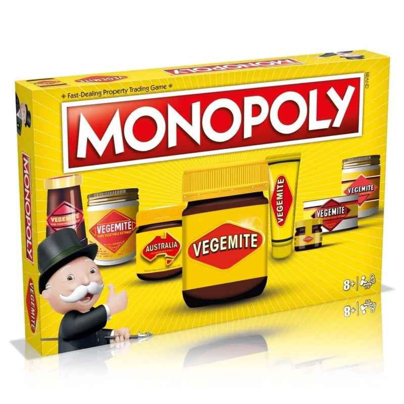 Monopoly Vegemite Themed Board Game Special Edition WM03351-EN3-6 - SuperOffice