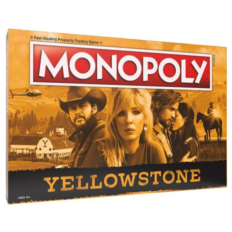 Monopoly Yellowstone Edition Themed Board Game WM04120-EN1-6 - SuperOffice