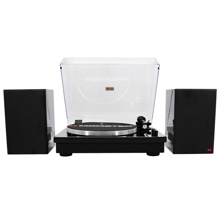 Monster 2-Speed Turntable with Speakers MT-TT03-AU - SuperOffice
