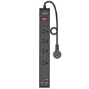 Monster 4 Socket Surge Protection Board with USB-C & USB-A Ports MT-FPSP4700UB - SuperOffice