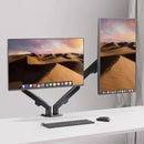Monster Adjustable Dual Arm Monitor Mount VESA 75 & 100mm MT-DMSDA1335 - SuperOffice