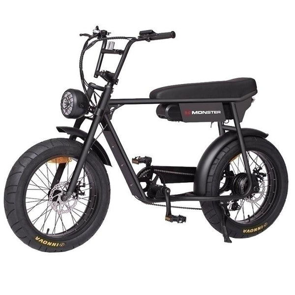 Monster Bike E-Fat eBike 250W Black MT-EFB - SuperOffice