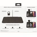 Mophie 4-in-1 Wireless Charging Mat 10W Qi Certified Charge Pad Phone Watch Airpods 401306602 - SuperOffice
