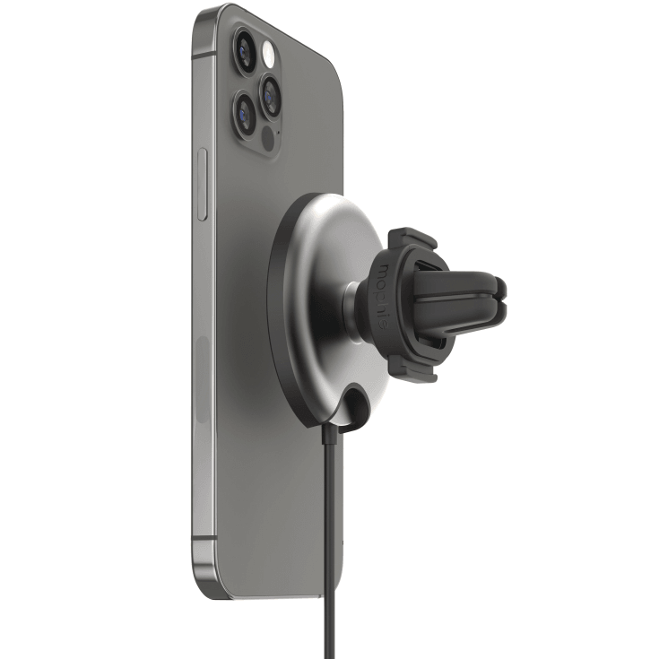 Mophie Snap+ MagSafe Compatible Car Vent Mount Wireless Fast Charging Pad Charger USB-C 15W 401307636 - SuperOffice