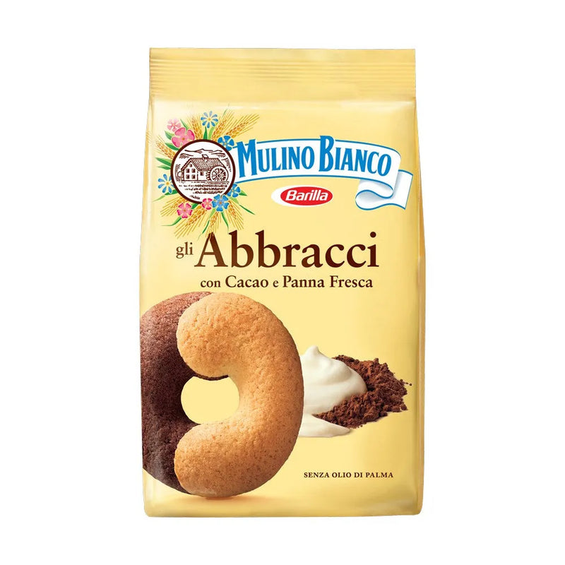 Mulino Bianco Abbracci Biscuits 350g 12 Pack Bulk 15658 - SuperOffice