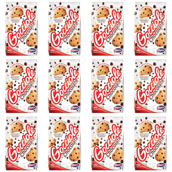 Mulino Bianco Gocciole Biscuits 500g 12 Pack Bulk 16365 - SuperOffice