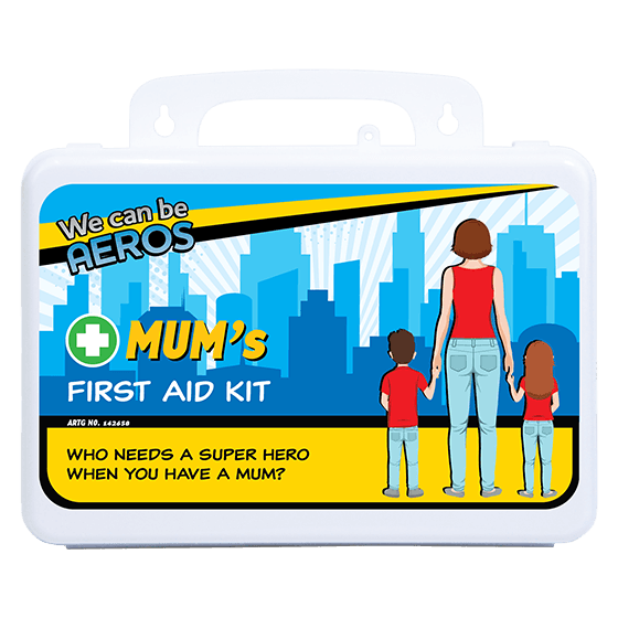 MUM'S 2 Series Plastic Waterproof First Aid Kit AFAK2WM - SuperOffice