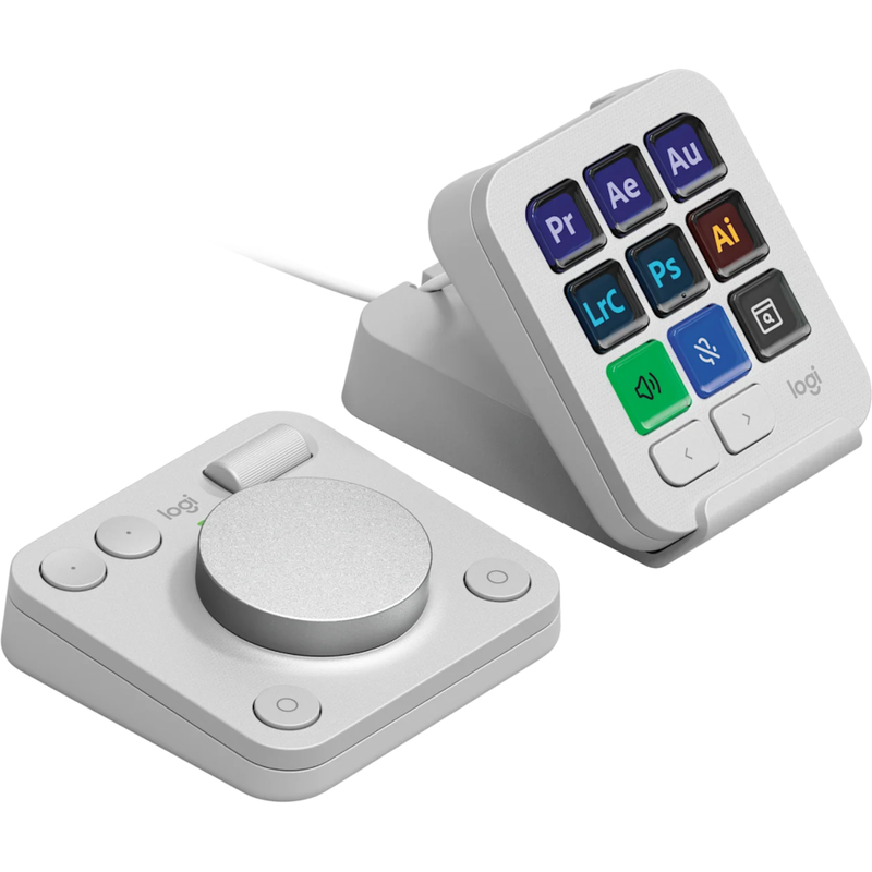 Logitech MX Creative Console Pale Grey