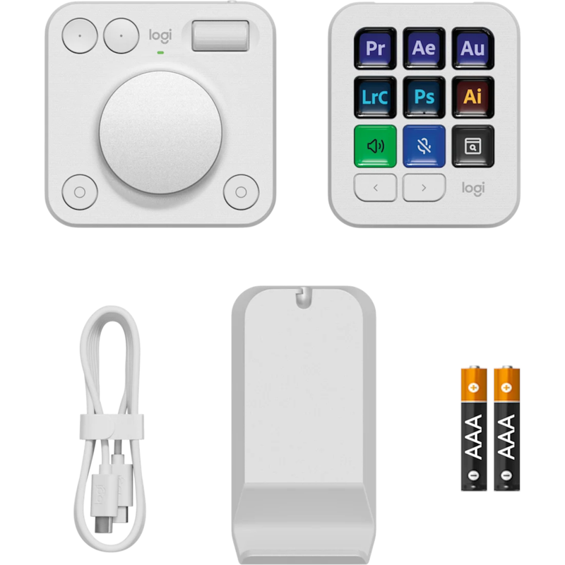 Logitech MX Creative Console Pale Grey