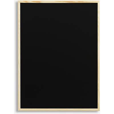 Naga Chalkboard With Pine Frame 600 X 800Mm 19001 - SuperOffice