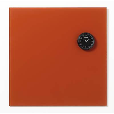 Naga Glassboard Super Strong Magnetic Clock 80Mm Black 23908 - SuperOffice