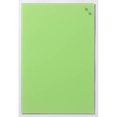 Naga Magnetic Glassboard 400 X 600Mm Light Green 10550 - SuperOffice