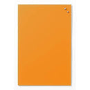 Naga Magnetic Glassboard 400 X 600Mm Orange 10530 - SuperOffice