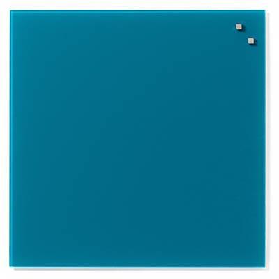 Naga Magnetic Glassboard 450 X 450Mm Aqua Green 10751 - SuperOffice