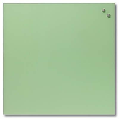 Naga Magnetic Glassboard 450 X 450Mm Retro Green 10753 - SuperOffice