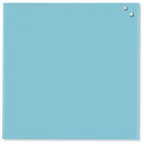 Naga Magnetic Glassboard 450 X 450Mm Turquoise 10762 - SuperOffice