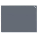 Naga Magnetic Glassboard 600 X 800Mm Grey 10310 - SuperOffice