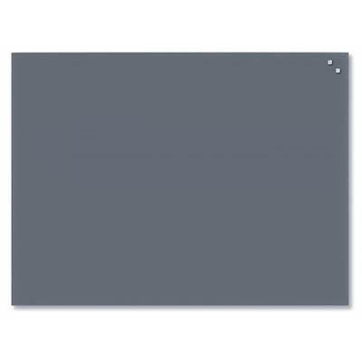 Naga Magnetic Glassboard 600 X 800Mm Grey 10310 - SuperOffice