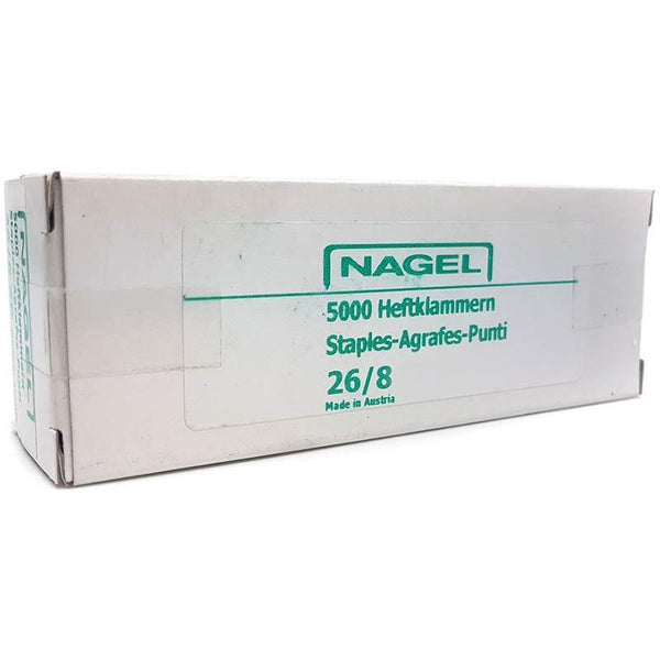 Nagel Staples 26/8 Box 5000 SNAG268 - SuperOffice