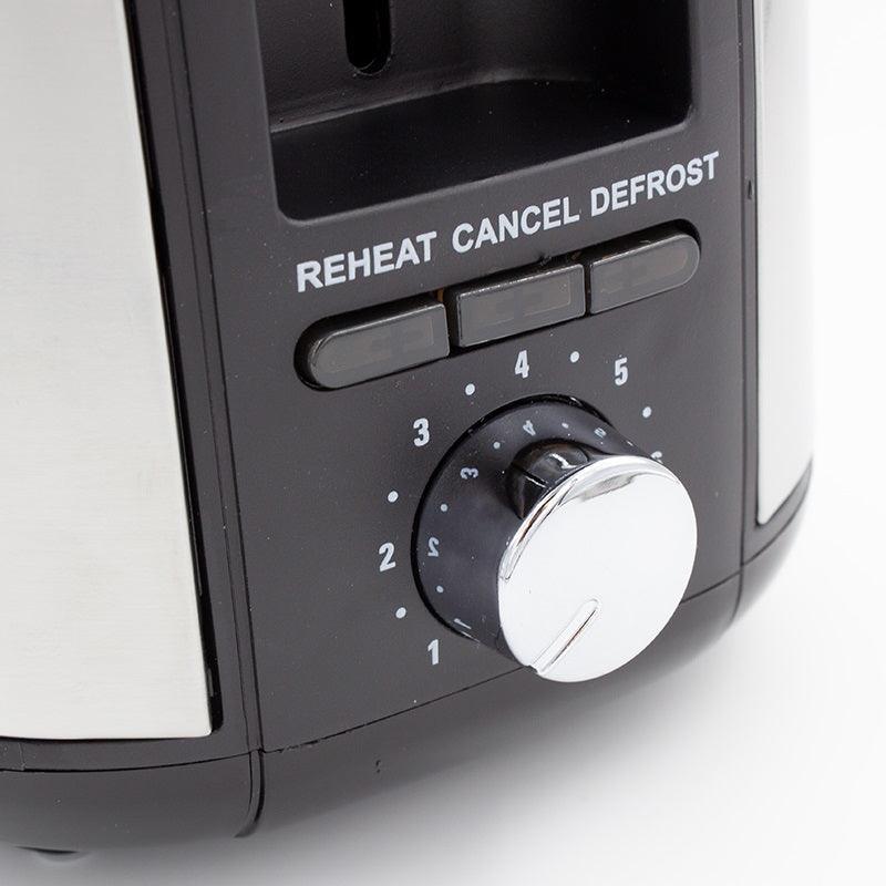 Nero 2 Slice Toaster Stainless Steel 746023 - SuperOffice