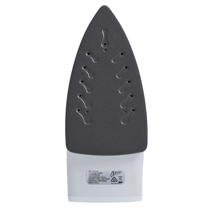 Nero 300 Steam/Dry Iron Non-Stick Variable Temperature 742300 - SuperOffice