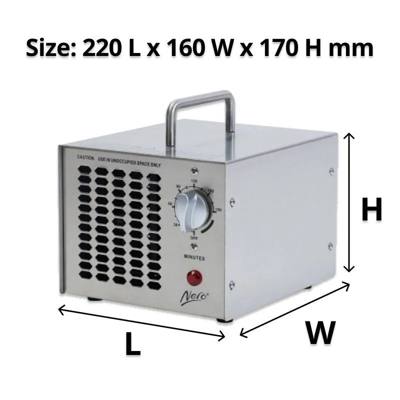Nero 7G Ozone Machine Series 2 Odour Eliminator Portable 350078 - SuperOffice