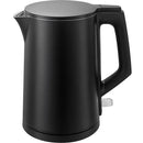 Nero Aria Double Wall Kettle 1.7L Stainless Steel Matte Black 740045 - SuperOffice