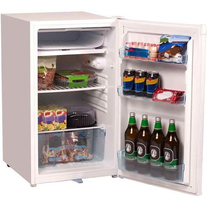 Nero Bar Fridge And Freezer 125 Litre 490 X 560 X 840Mm White 744125 - SuperOffice