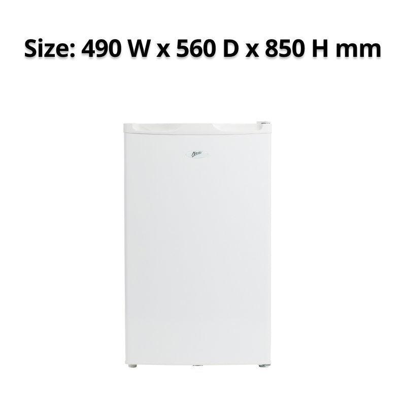 Nero Bar Fridge And Freezer 125 Litre 490 X 560 X 840Mm White 744125 - SuperOffice
