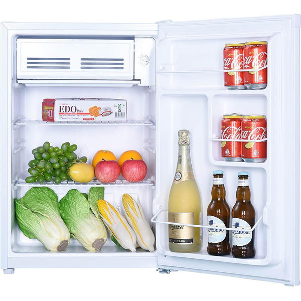 NERO BAR FRIDGE AND FREEZER 78 LITRE 480 X 445 X 700MM WHITE 74407802 - SuperOffice
