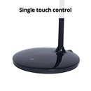 Nero Black Flexi Desk Lamp LED Flexible 3 Dimmer Level 330008 - SuperOffice